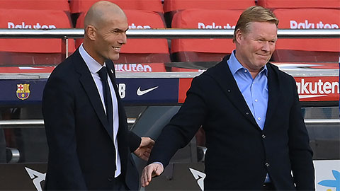 Barca thua thảm Real: Koeman còn "non và xanh" so với Zidane
