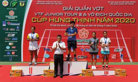Hồ Thị Trúc Tâm (CLB Hải Đăng) vô địch đơn nữ U16