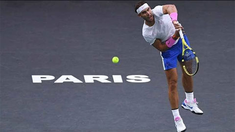 Nadal đứng trước kỷ lục kép ở Paris Masters 2020