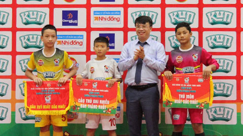 Đánh bại U11 Phú Yên, SLNA vô địch giải Nhi đồng toàn quốc 2020