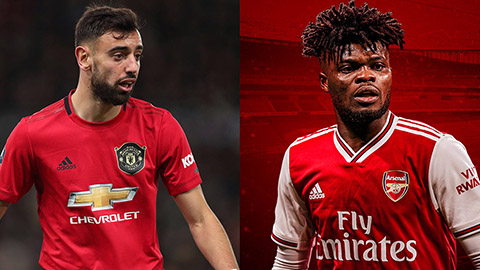 Bruno Fernandes - Partey và những màn so tài quyết định trận M.U vs Arsenal Bruno Fernandes - Partey và những màn so tài quyết định trận M.U vs Arsenal