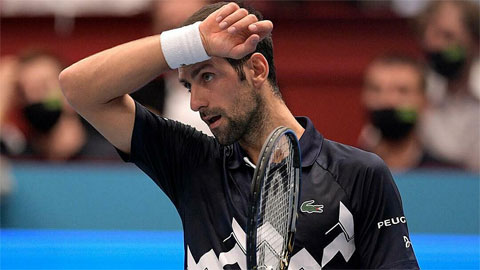Djokovic bị loại ở tứ kết Vienna Mở rộng 2020, Dominic Thiem và Daniil Medvedev chung số phận