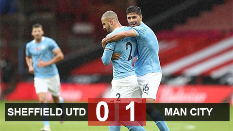Kết quả Sheffield United 0-1 Man City: Thắng lợi toát mồ hôi Kết quả Sheffield United 0-1 Man City: Thắng lợi toát mồ hôi