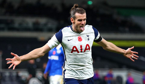 Bale vừa có bàn đầu tiên trong lần tái hợp Tottenham