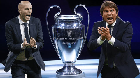 Zidane vs Conte: Hai đồng đội cũ, hai con đường mới