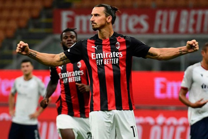 "Vua sư tử" Ibrahimovic đang tỏa sáng rực rỡ ở lần thứ 2 tái ngộ Milan