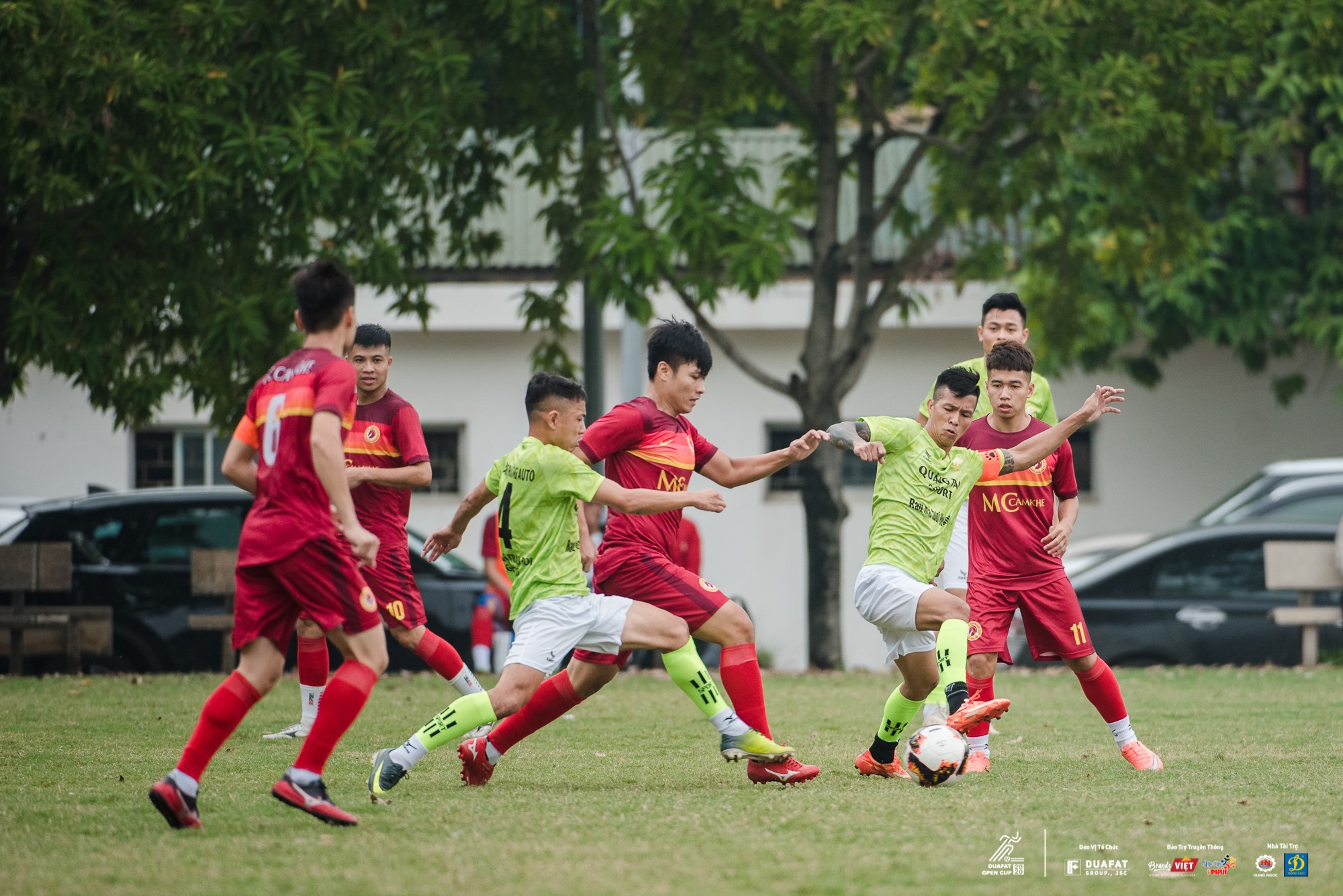 DuaFat Open là giải đấu bóng đá phong trào của doanh nghiệp được tổ chức quy củ trên địa bàn Hà Nội 