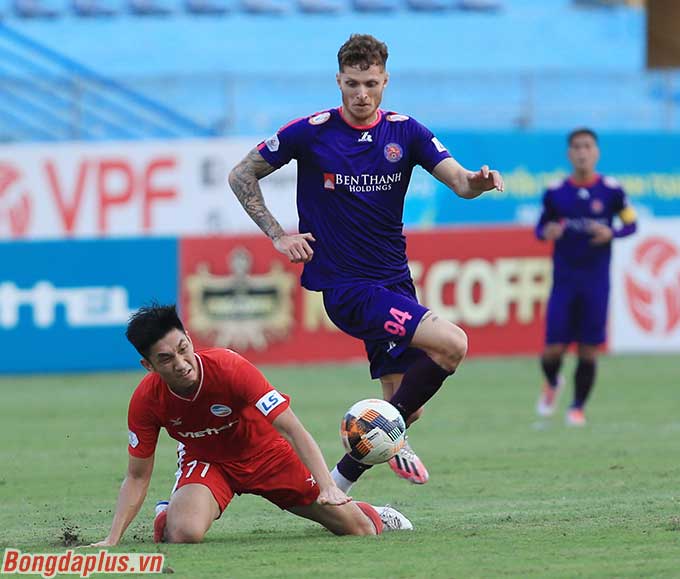 Viettel sẽ đá chung kết với Sài Gòn nếu không thua Hà Nội FC ở lượt áp chót - Ảnh: Phan Tùng
