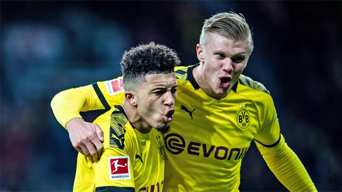 Sancho và Haaland là hai tài năng trẻ hàng đầu thế giới mà Dortmund sở hữu