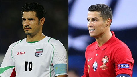 Ronaldo cần bao nhiêu bàn để xô đổ kỷ lục của Ali Daei?
