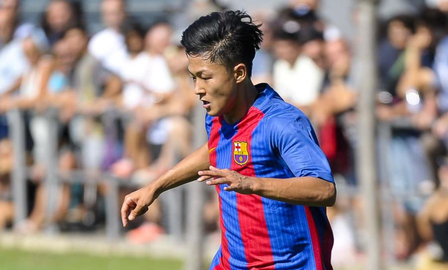 Lee Seung-woo đã phá kỷ lục của chính Messi khi ăn tập ở lò La Masia