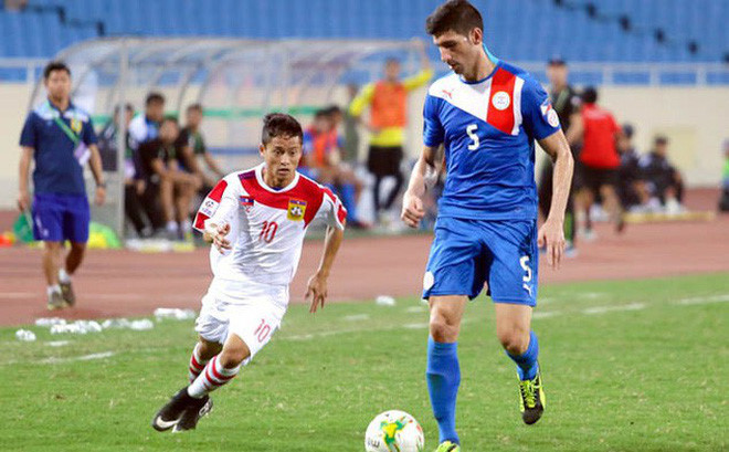 Messi Lào có vóc dáng khá nhỏ bé nhưng anh là cầu thủ hay nhất nước Lào