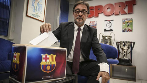 Agusti Benedito tuyên bố tiếp tục đặt niềm tin vào HLV Ronald Koeman nếu đắc cử chức chủ tịch Barca