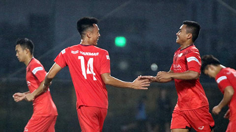 Ông Park bắt U22 Việt Nam đá 100 phút với Nam Định 