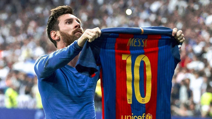 Barca khó treo áo số 10 của Messi