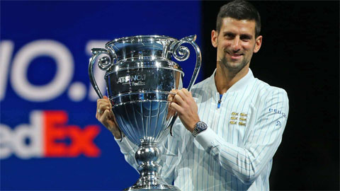 Djokovic khát khao xô đổ kỷ lục của Federer ở ATP Finals