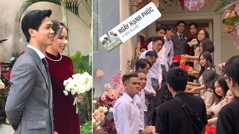 Công Phượng đám cưới với Viên Minh