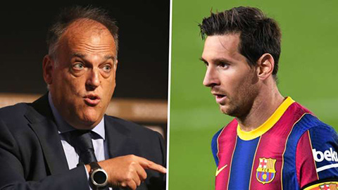 Chủ tịch La Liga chuẩn bị sẵn tinh thần tiễn Messi