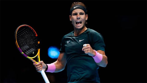 Nadal vào bán kết ATP Finals lần đầu sau 5 năm
