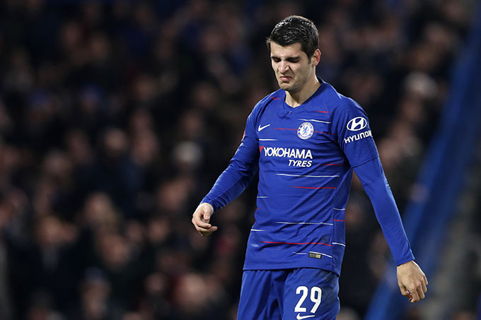 Morata và những ngày tháng không hạnh phúc tại Chelsea