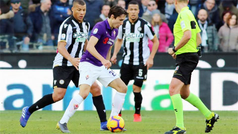 Soi kèo Udinese vs Fiorentina, 23h30 ngày 25/11