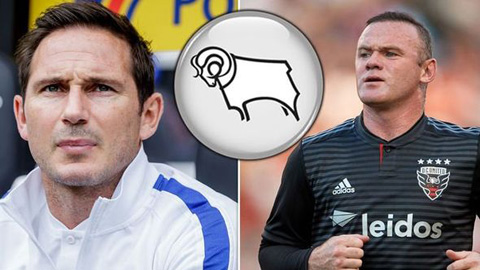 Lampard đưa ra lời khuyên cho Rooney khi dẫn dắt Derby