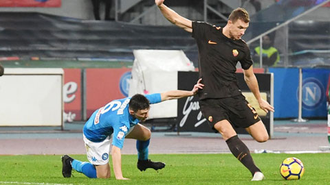 Edin Dzeko sẽ trừng phạt Napoli?