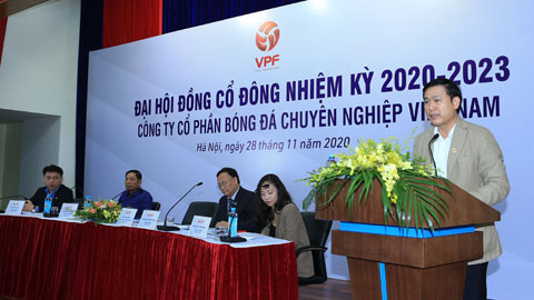 Chủ tịch VPF Trần Anh Tú: 'Quyết tâm cao nhất để hoàn thành nhiệm vụ'