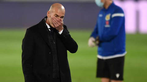 Zidane cạn lời với thất bại của Real