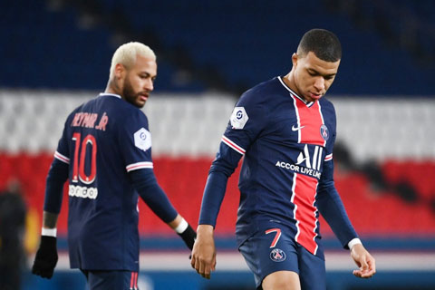 Các cầu thủ PSG thất vọng với chính mình sau trận đấu với Bordeaux mới đây