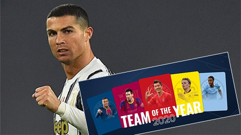 Ronaldo và 10 ngôi sao Bayern được đề cử vào đội hình hay nhất năm của UEFA