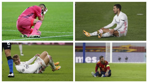 Real Madrid trong bi kịch bão chấn thương và chuyển giao thế hệ Real Madrid trong bi kịch bão chấn thương và chuyển giao thế hệ