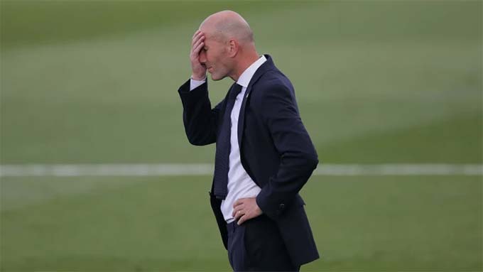 HLV Zidane đang phải chịu áp lực rất lớn