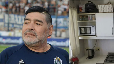 Quá sốc với căn nhà tồi tàn của Maradona những ngày cuối đời