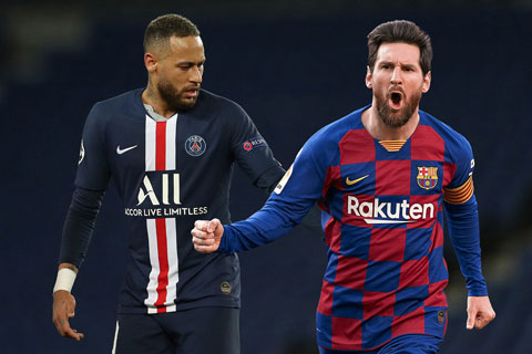 Neymar rất muốn tái hợp người đồng đội cũ Messi tại PSG