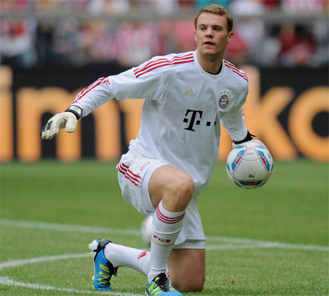 Thủ môn Manuel Neuer của Bayern và ĐT Đức luôn chơi bóng bằng niềm đam mê bất tận