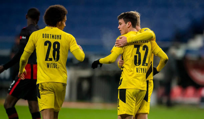 Giovani Reyna ghi bàn nhưng không thể giúp Dortmund giành trọn 3 điểm