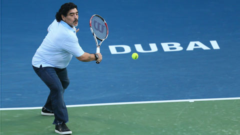 Diego Maradona và tình yêu bất diệt với Tennis