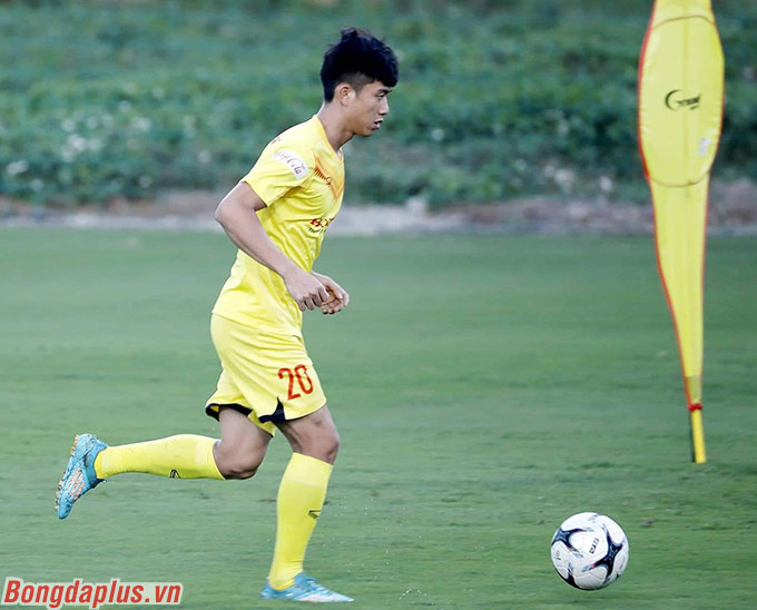 Phan Văn Đức trở lại đội tuyển Việt Nam. Cầu thủ này chưa thể đá một trận nào ở vòng loại World Cup 2022 vì chấn thương trước đó 