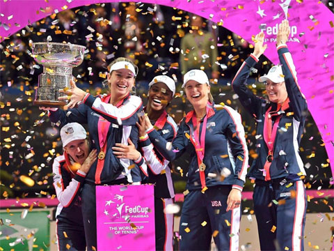 Coco Vandeweghe giúp đội tuyển Mỹ giành chức vô địch Fed Cup 2017