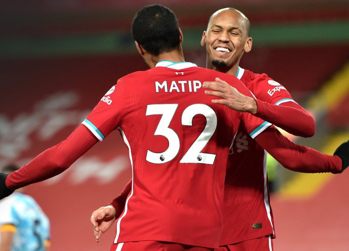 Matip tỏa sáng với bàn thắng thứ 3 cho Liverpool sau pha đánh đầu cận thành