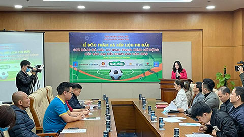 12 đội bóng tham dự Giải bóng đá các cơ quan Trung ương 2020