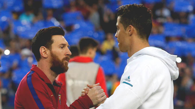 Ronaldo và Messi sẽ lần đầu gặp nhau kể từ năm 2018