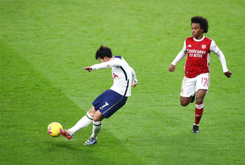 Ở trận mới nhất gặp Tottenham, Arsenal  hơn đối thủ về mọi chỉ số, trừ... bàn thắng