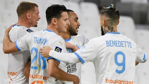 Các cầu thủ Marseille sẽ nỗ lực để có kết quả tốt nhất trước chủ nhà Man City đã chắc suất đầu bảng