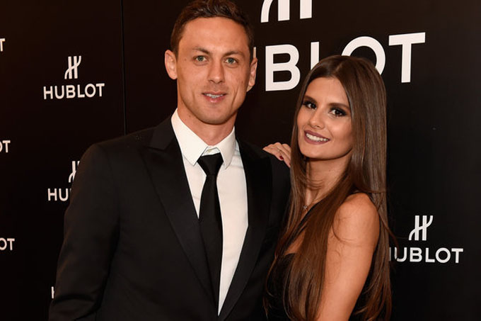 Nemanja Matic & vợ Aleksandra Pavic