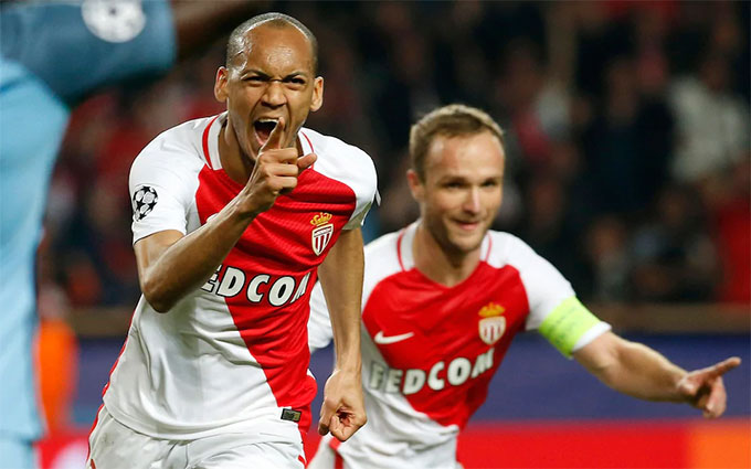 Fabinho từng giúp Monaco đá văng Man City khỏi Champions League