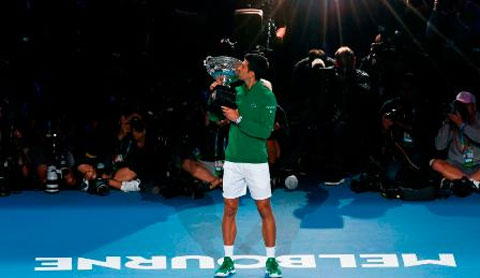 Djokovic vô địch Australian Open 2020