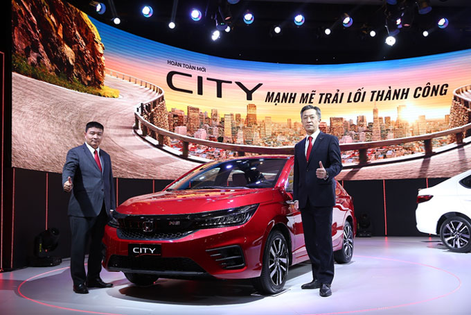 Honda Việt Nam chính thức ra mắt Honda City thế hệ thứ 5