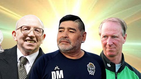Maradona, Charlton và "Đội hình của Chúa" năm 2020 Maradona, Charlton và "Đội hình của Chúa" năm 2020